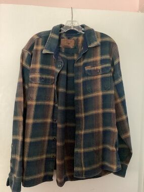 Orvis flannel shirt jacket